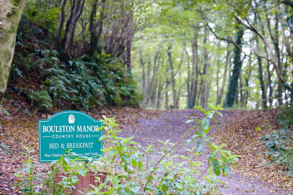 Boulston Manor Guest House Haverfordwest Exterior photo